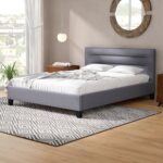 Bilus Upholstered Platform Bed - Chic Decora