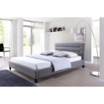 Bilus Upholstered Platform Bed - Chic Decora