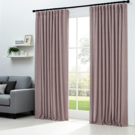 Elephant Parade Polyester Room Darkening Curtain Pair (Set of 2) - Chic Decora