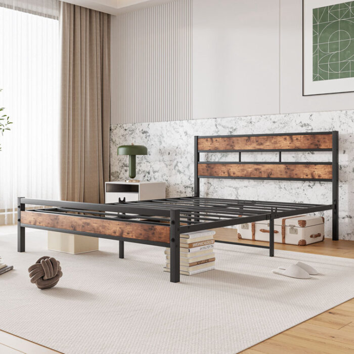 Blucher Metal Bed - Chic Decora