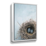 Blue Nest by Elena Ray Photograph on Canvas - Chic Decora