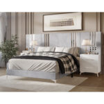 Blus Upholstered Bed - Chic Decora