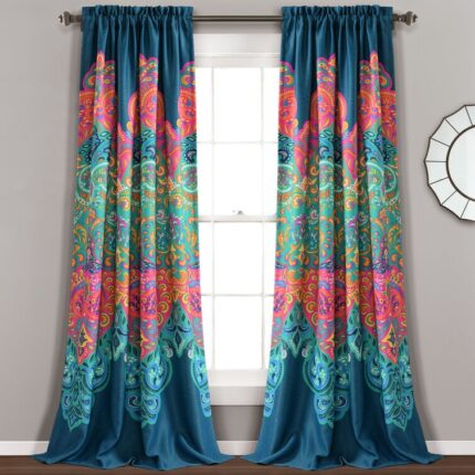 Vinita Polyester Blackout Curtain Pair (Set of 2) - Chic Decora