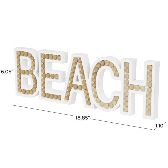 Bolindale Text & Numbers Letter Block - Chic Decora