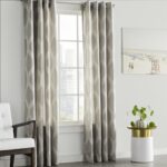 Borach Polyester Semi Sheer Curtain Pair (Set of 2) - Chic Decora