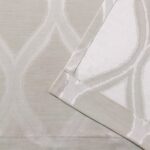 Borach Polyester Semi Sheer Curtain Pair (Set of 2) - Chic Decora