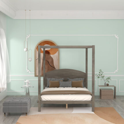 Bouvet Canopy Bed - Chic Decora