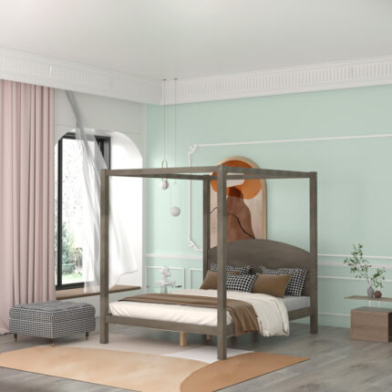 Bouvet Canopy Bed - Chic Decora