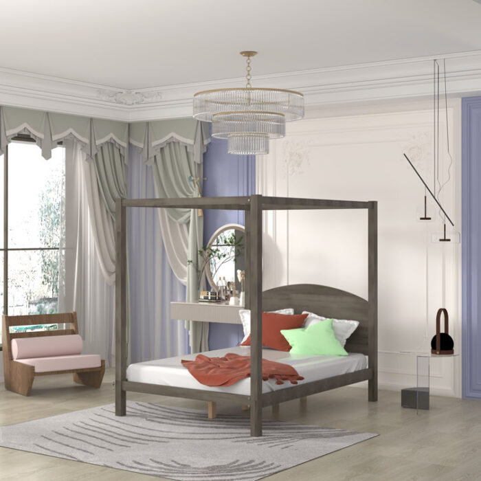 Bouvet Canopy Bed - Chic Decora