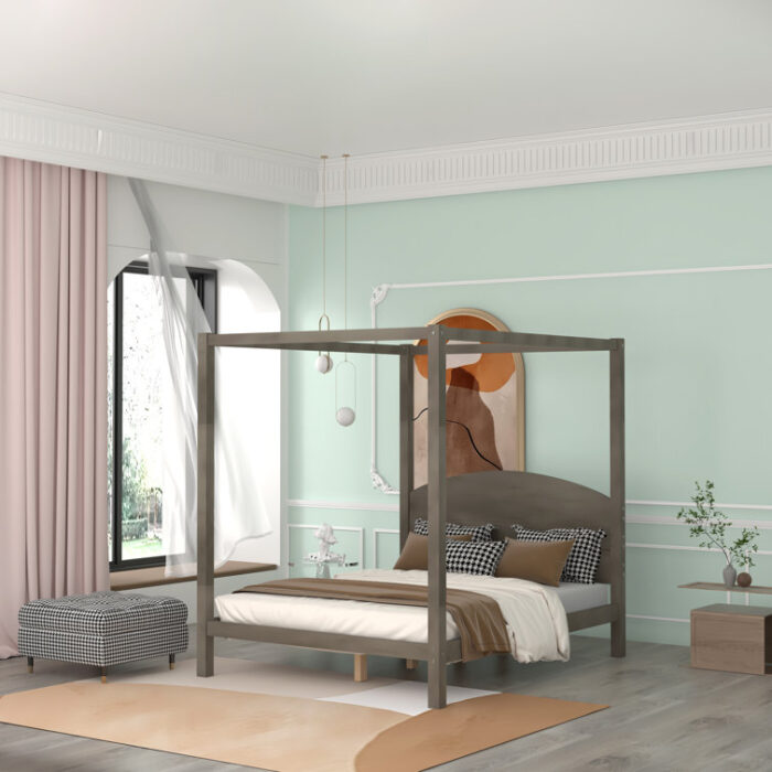 Bouvet Canopy Bed - Chic Decora