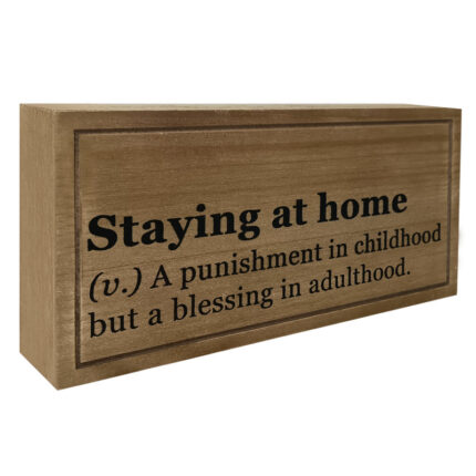 Box Signs & Plaques - Chic Decora