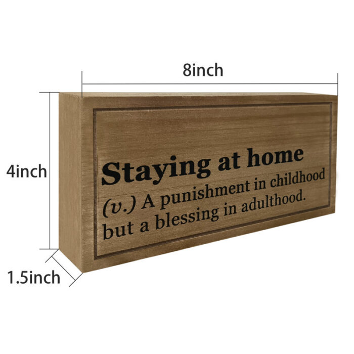 Box Signs & Plaques - Chic Decora