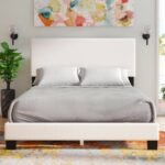 Frankel Vegan Leather Platform Bed - Chic Decora