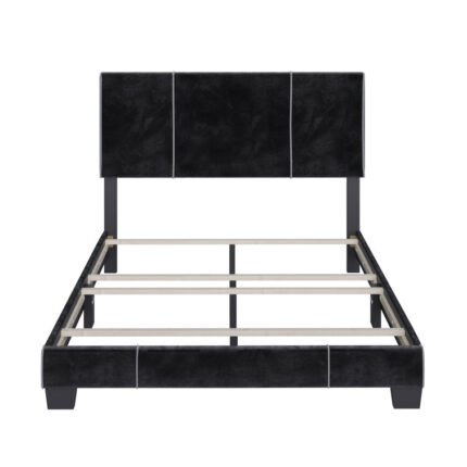 Boyd Sleep Reunion Upholstered Velvet Platform Bed - Chic Decora