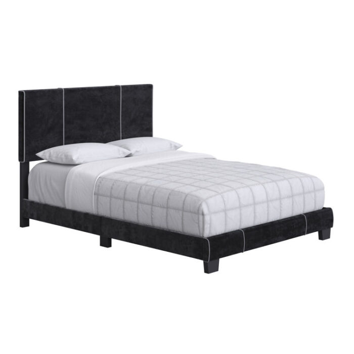 Boyd Sleep Reunion Upholstered Velvet Platform Bed - Chic Decora