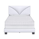 Boyd Sleep Rochelle Queen Upholstered Linen Platform Bed - Chic Decora