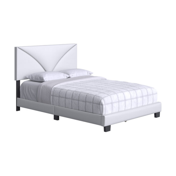 Boyd Sleep Rochelle Queen Upholstered Linen Platform Bed - Chic Decora