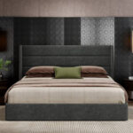 Ghadir Upholstered Platform Bed - Chic Decora