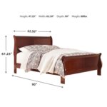 Brandenn Sleigh Bed - Chic Decora