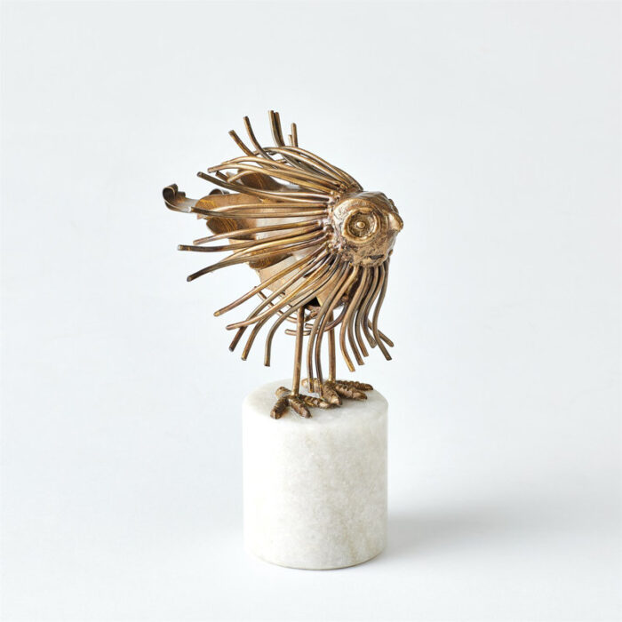 Brass Mod Owl - Chic Decora