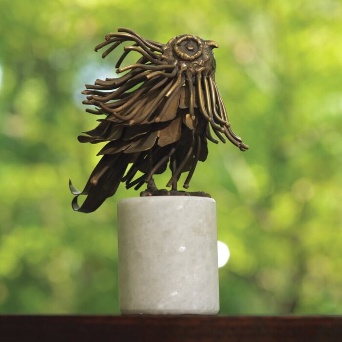 Brass Mod Owl - Chic Decora