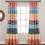 Bridgelands Polyester Semi Sheer Curtain Pair (Set of 2) - Chic Decora