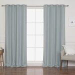 Briella Polyester Blackout Curtain Pair (Set of 2) - Chic Decora