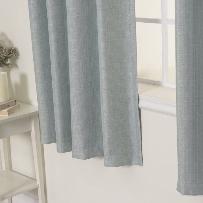 Briella Polyester Blackout Curtain Pair (Set of 2) - Chic Decora