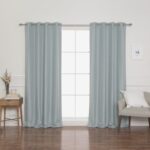 Briella Polyester Blackout Curtain Pair (Set of 2) - Chic Decora