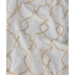 Brigit Polyester Semi Sheer Curtain Pair (Set of 2) - Chic Decora