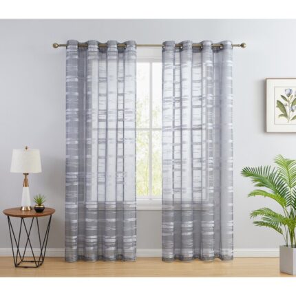 Hambly Polyester Blackout Curtain Pair (Set of 2) - Chic Decora