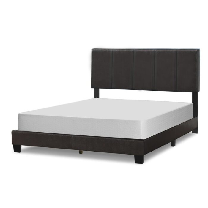 Brocton Vegan Leather Standard Bed - Chic Decora