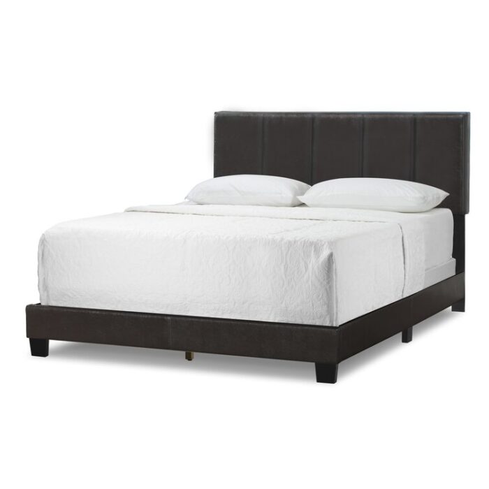 Brocton Vegan Leather Standard Bed - Chic Decora