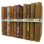 Brown Decorative Books - Chic Decora