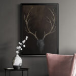 Buck Framed On Paper Print - Chic Decora