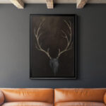 Buck Framed On Paper Print - Chic Decora