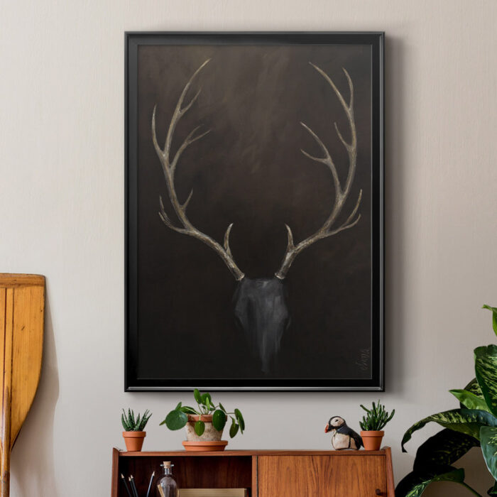 Buck Framed On Paper Print - Chic Decora