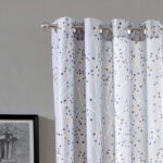 Bucks Polyester Room Darkening Curtain Pair (Set of 2) - Chic Decora