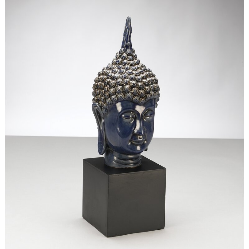 Buddha Head on Stand - Chic Decora