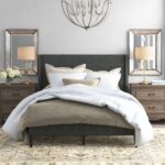 Burchfield Upholstered Wingback Bed - Chic Decora