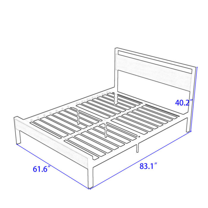 Buruk Metal Bed - Chic Decora