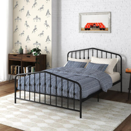 Bushwick Metal Platform Bed - Chic Decora