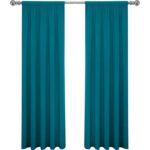 Cadenza Microfiber Rod Pocket Panel Pair (2 Panels) (Set of 2) - Chic Decora