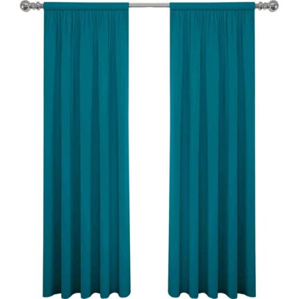 Polyester Blackout Curtain Pair (Set of 2) - Chic Decora