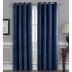 Caffee Velvet Curtain Pair (Set of 2) - Chic Decora