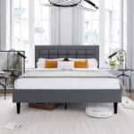 Caldarelli Upholstered Platform Bed - Chic Decora