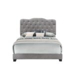 Caliopia Upholstered Standard Bed - Chic Decora