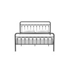 Callium Metal Platform Bed - Chic Decora