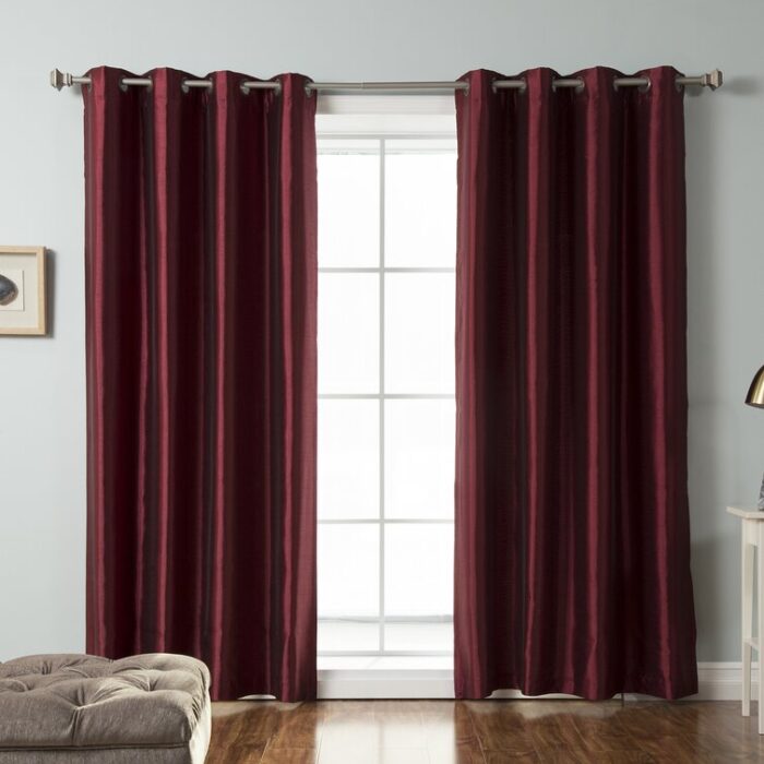 Cambree Polyester Blackout Curtain Pair (Set of 2) - Chic Decora