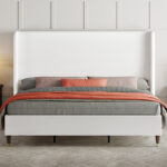 Cameren Upholstered Platform Bed - Chic Decora